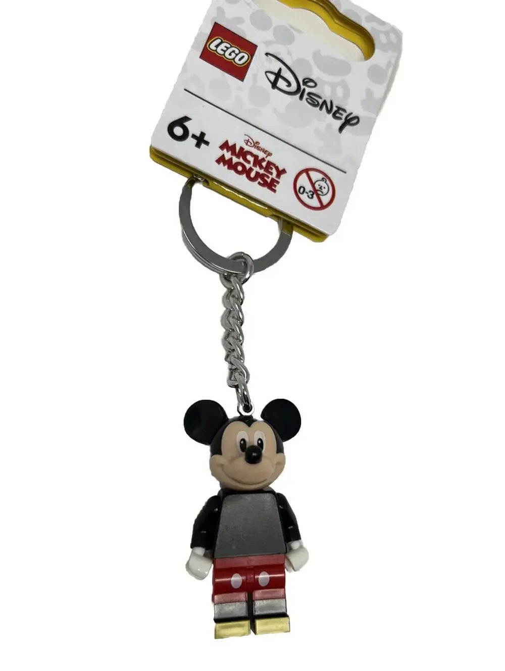 LEGO x DISNEY Minifigure KEYCHAIN Mickey Mouse #853998 / COLLECTABLE / NEW